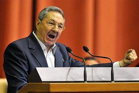 El gobernante Raúl Castro ante la Asamblea Nacional de Cuba