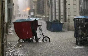 Lluvias en La Habana