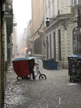 Lluvias en La Habana