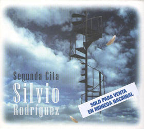 Carátula del disco Segunda cita, de Silvio Rodríguez